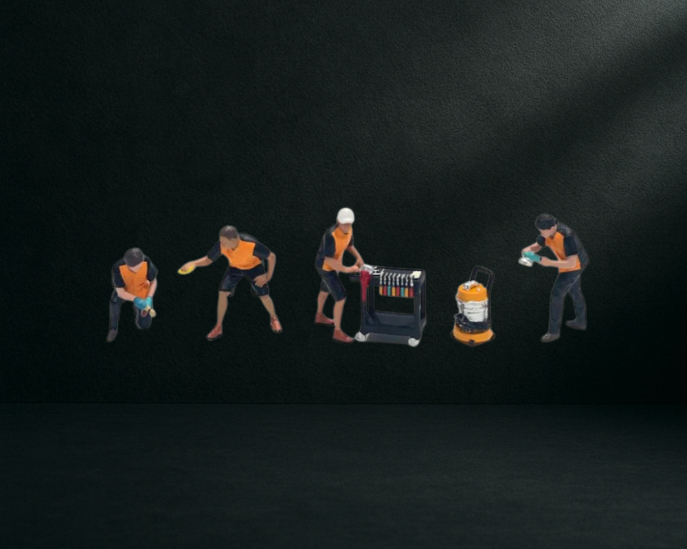 American Diorama - Diecast Figures 'Detail Masters' Set - 1:64 Scale