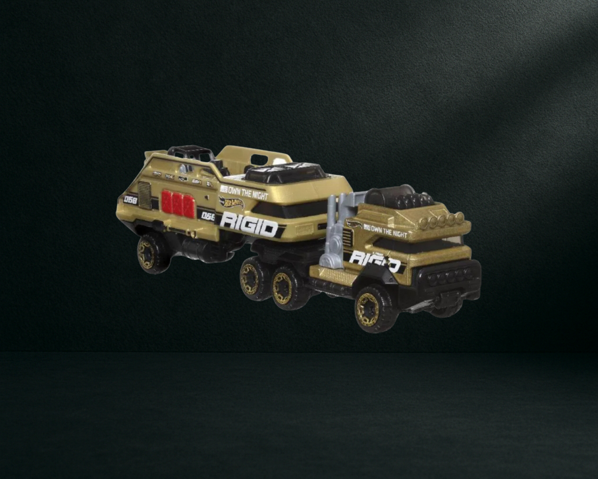 Hot Wheels Team Transport Rigid Truck (Gold)