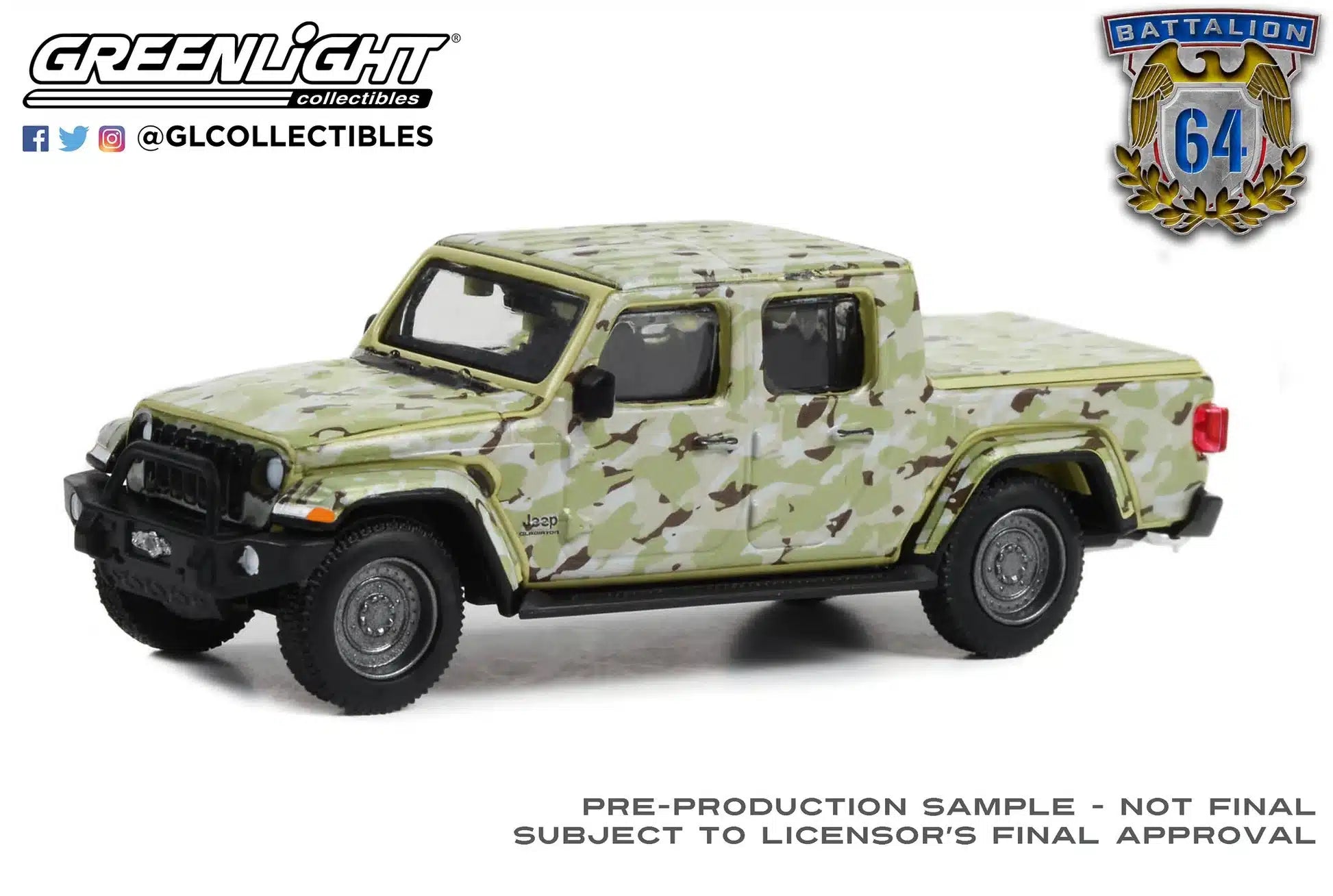 Greenlight 2022 Jeep Gladiator (Uncarded)
