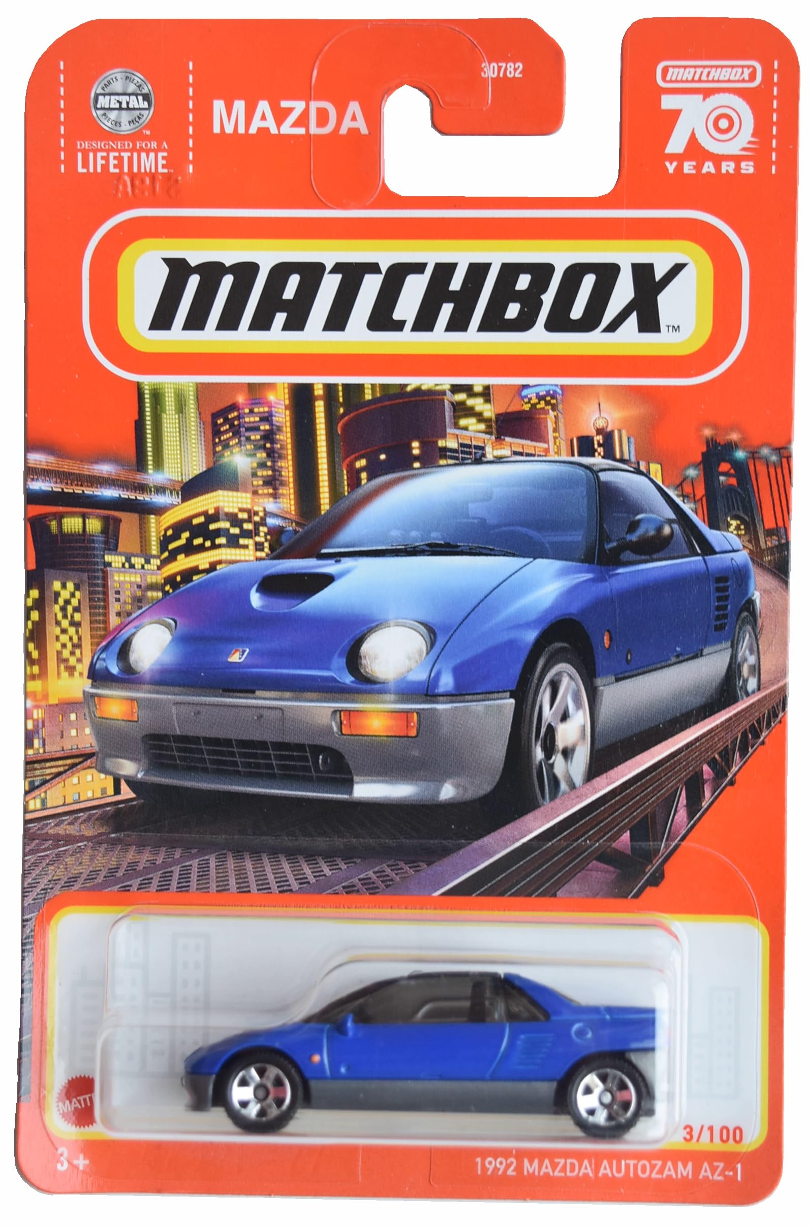 Matchbox 1992 Mazda Autozam AZ1