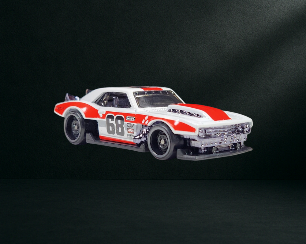 Hot Wheels '68 Custom Camaro (White)