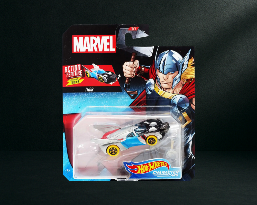 Hot Wheels Marvel Character Cars - Thor