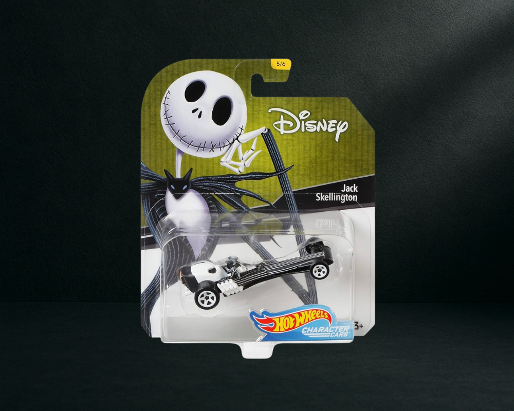 Hot Wheel Character Cars - Jack Skellington