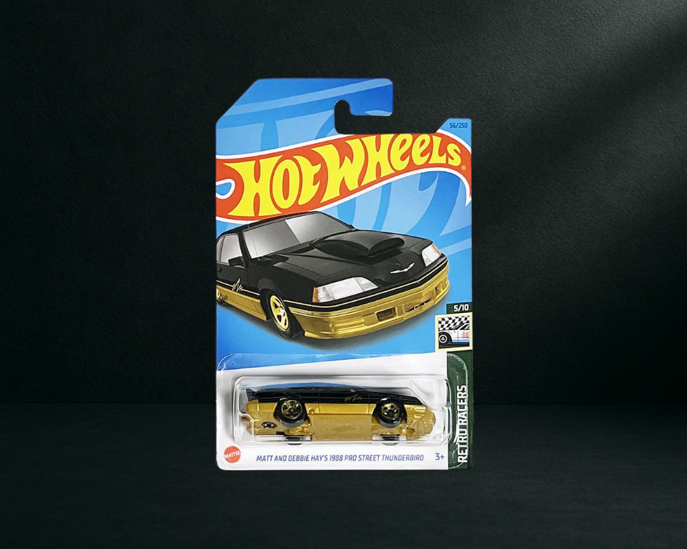 Hot Wheels 2023 Matt And Debbie Hay's 1988 Pro Street Thunderbird