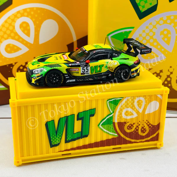 Tarmac Works 1/64 COLLAB64 Mercedes-AMG GT3 GT World Challenge Asia ES – Tokyo Station